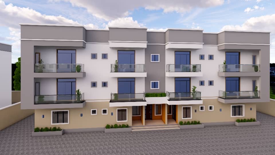 Three-storey block of flats