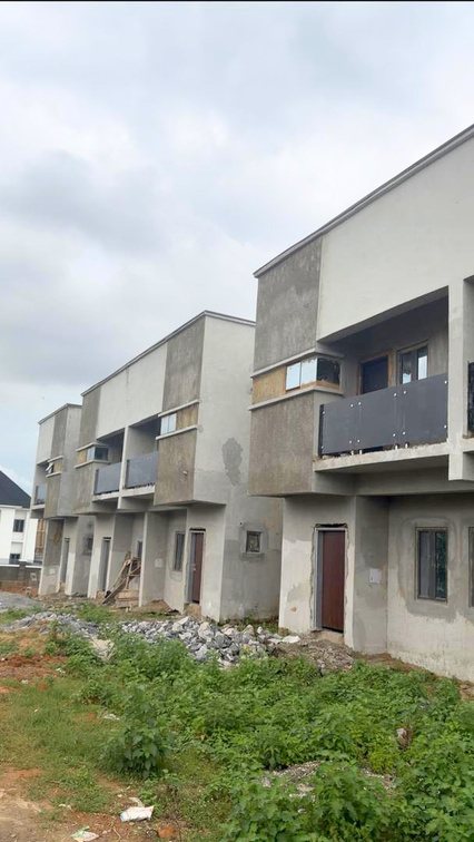 Petals, Life Camp: terrace blocks taking shape