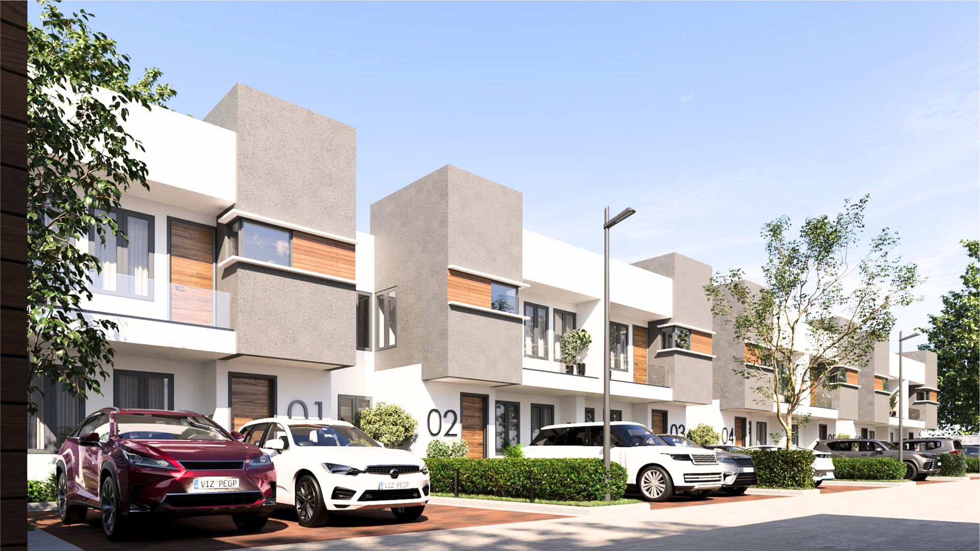 Petals, Life Camp — terrace duplexes by Credlake Projects