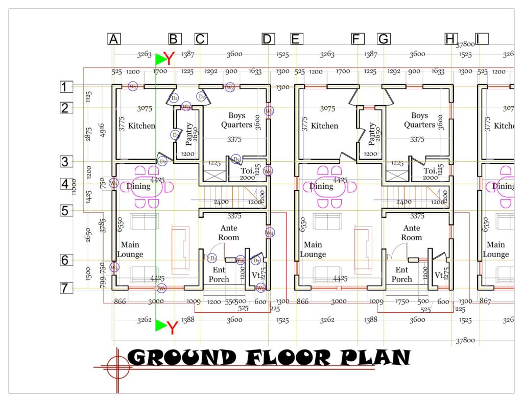 Terrace duplex with BQ: ground floor